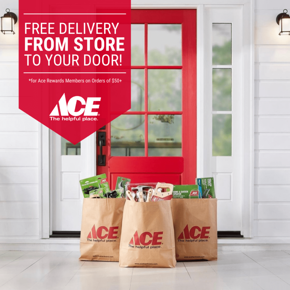 FREE DELIVERY FROM YOUR LOCAL ACE HARDWARE STORES Norridge Des