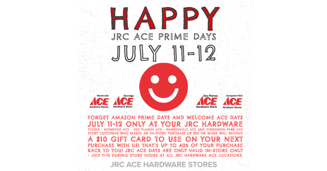 JRC ACE PRIME DAYS