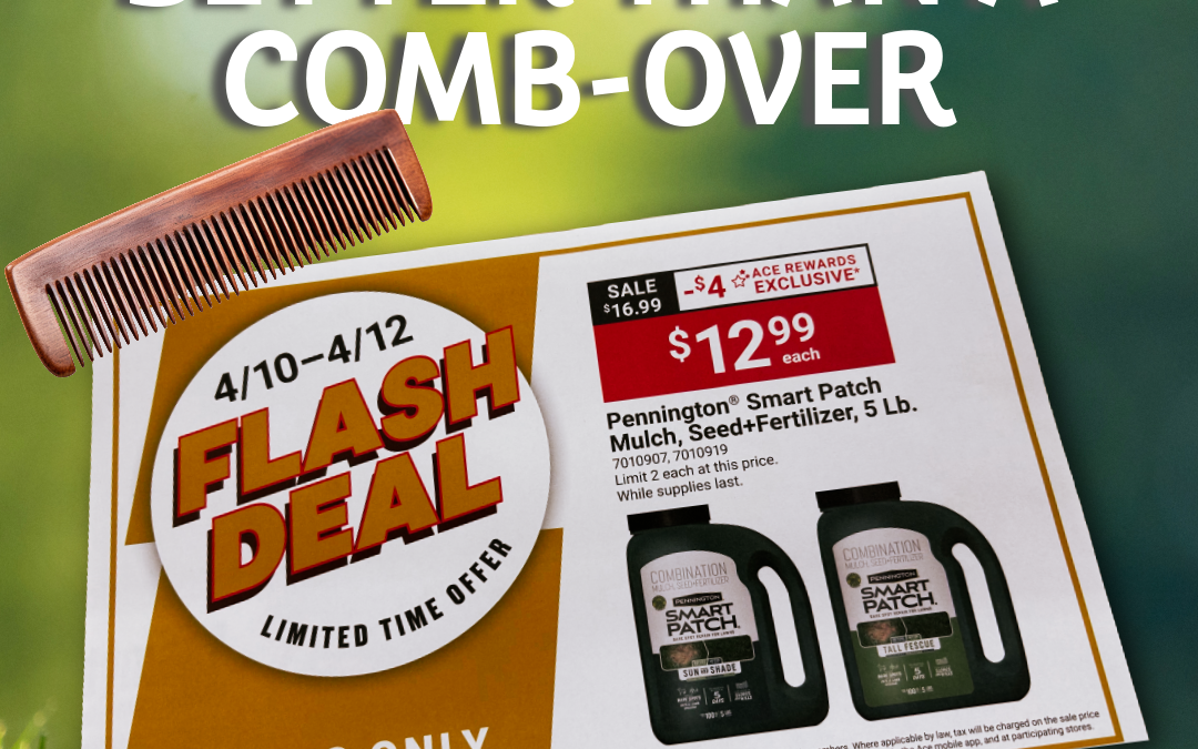No Comb-Over Needed!